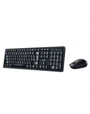 Genius Computer Technology Smart KM-8200 Wireless Keyboard and Mouse Combo Black